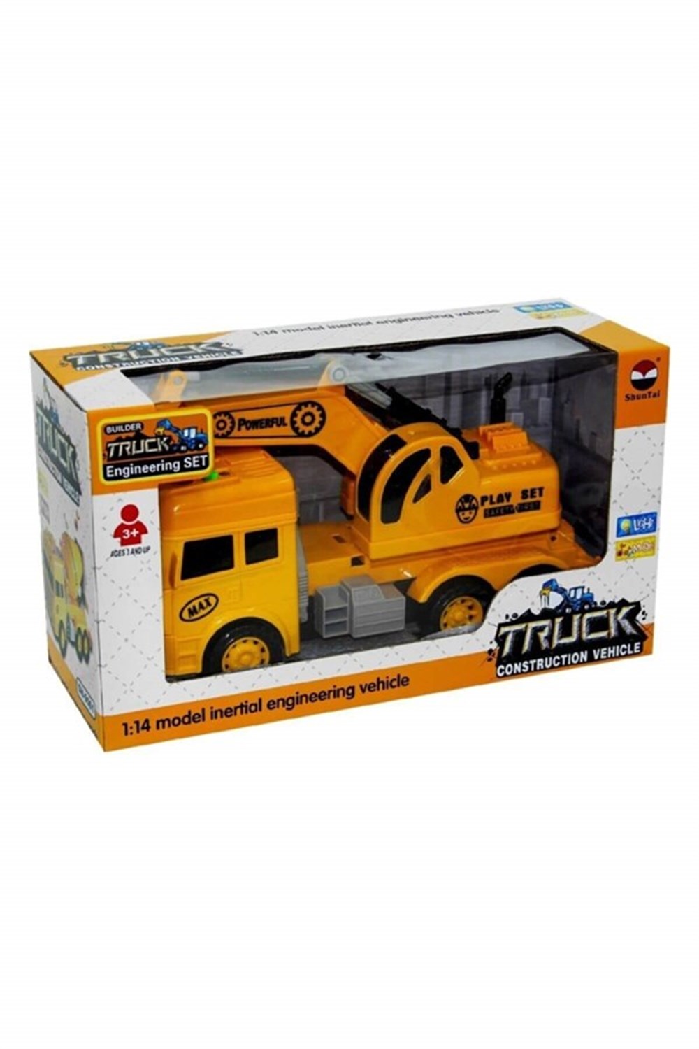 Kutulu Sesli Ve Işıklı Kepçe-Kumandasız Arabalar