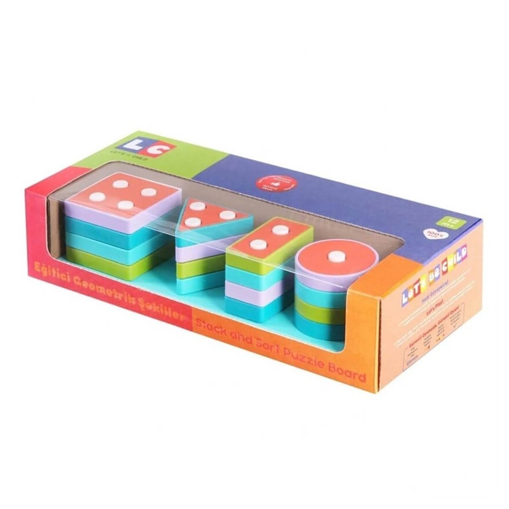 Lc Geometrik Şekiller 30890-Eğitici Bebek Oyuncakları