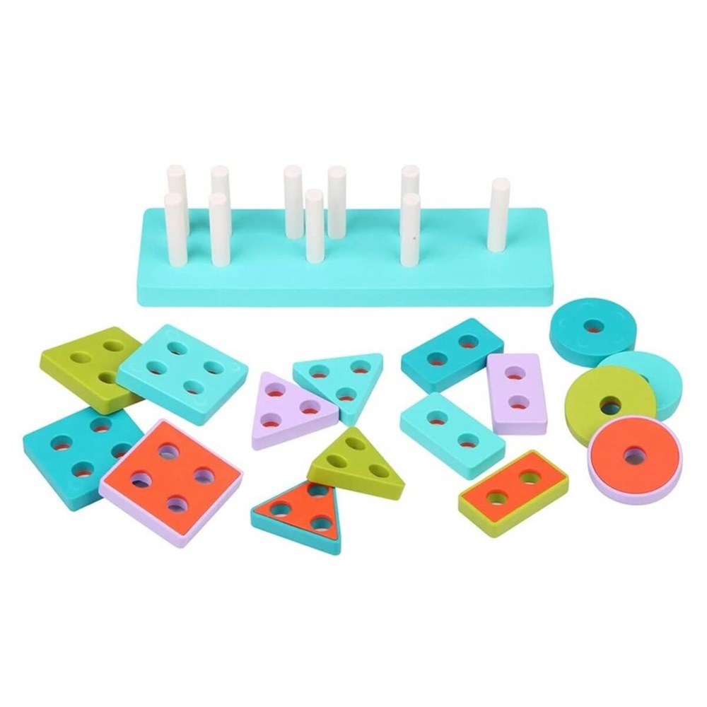 Lc Geometrik Şekiller 30890-Eğitici Bebek Oyuncakları