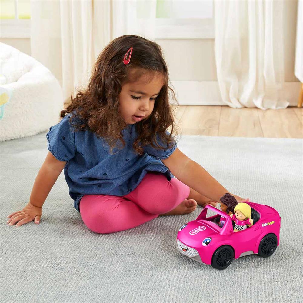 Little People Barbie Arabası HJN53-Kız Oyun Setleri