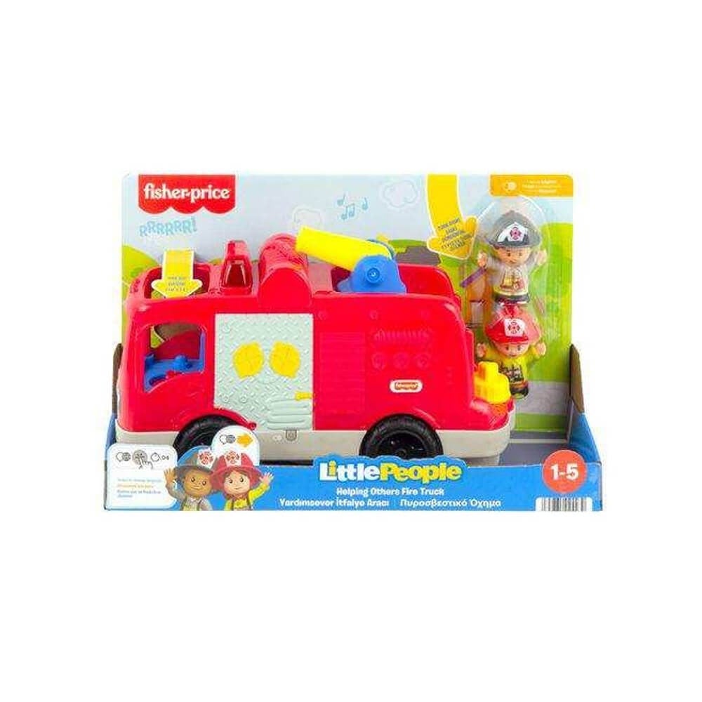 Little People Yardımsever İtfaiye Aracı HDJ24-Erkek Oyun Setleri