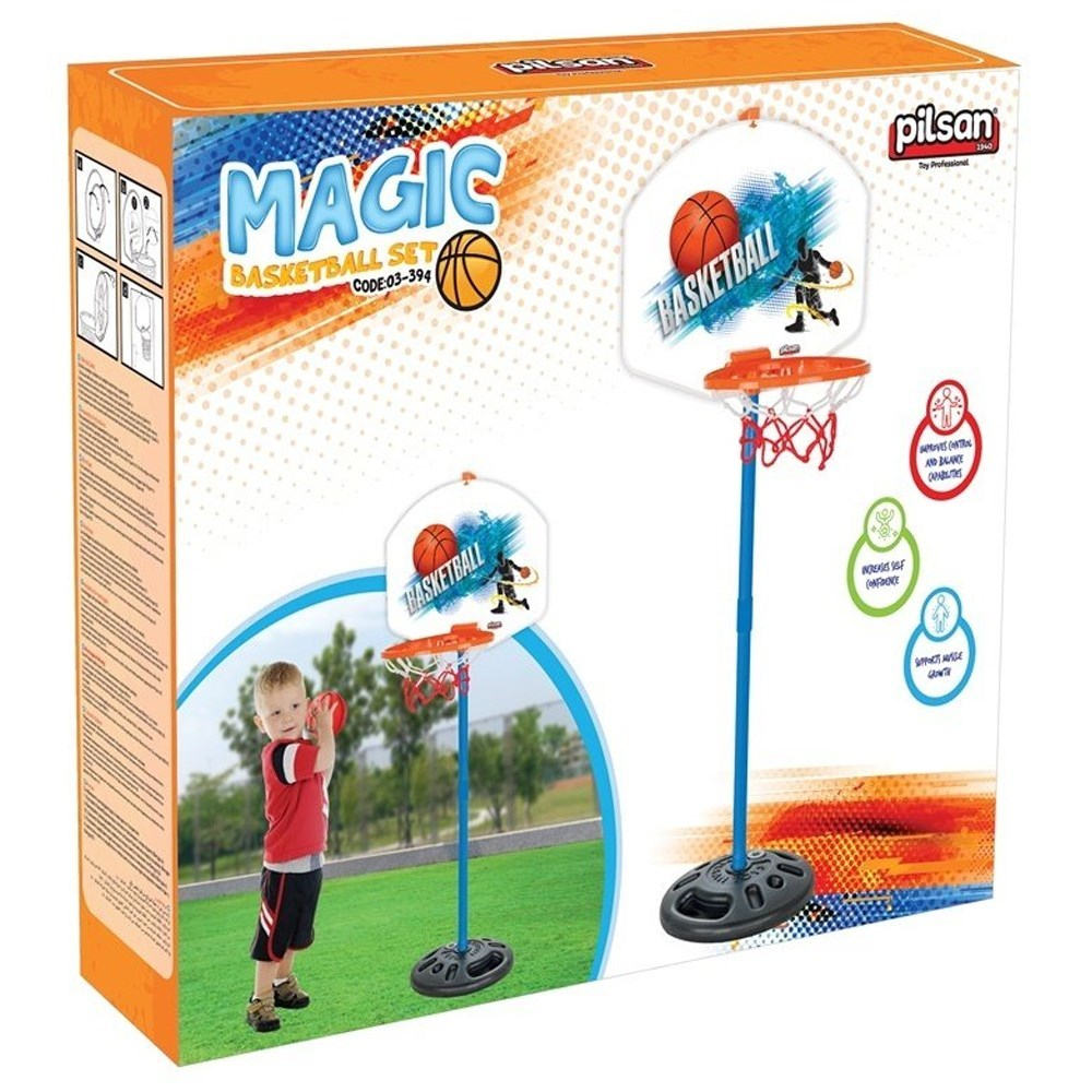 Magic Basketbol Seti Ayaklı 03394-Bahçe Oyuncakları