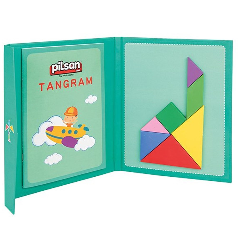 Manyetik Tangram 03569-Çocuk Puzzle