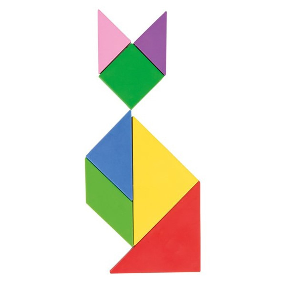 Manyetik Tangram 03569-Çocuk Puzzle