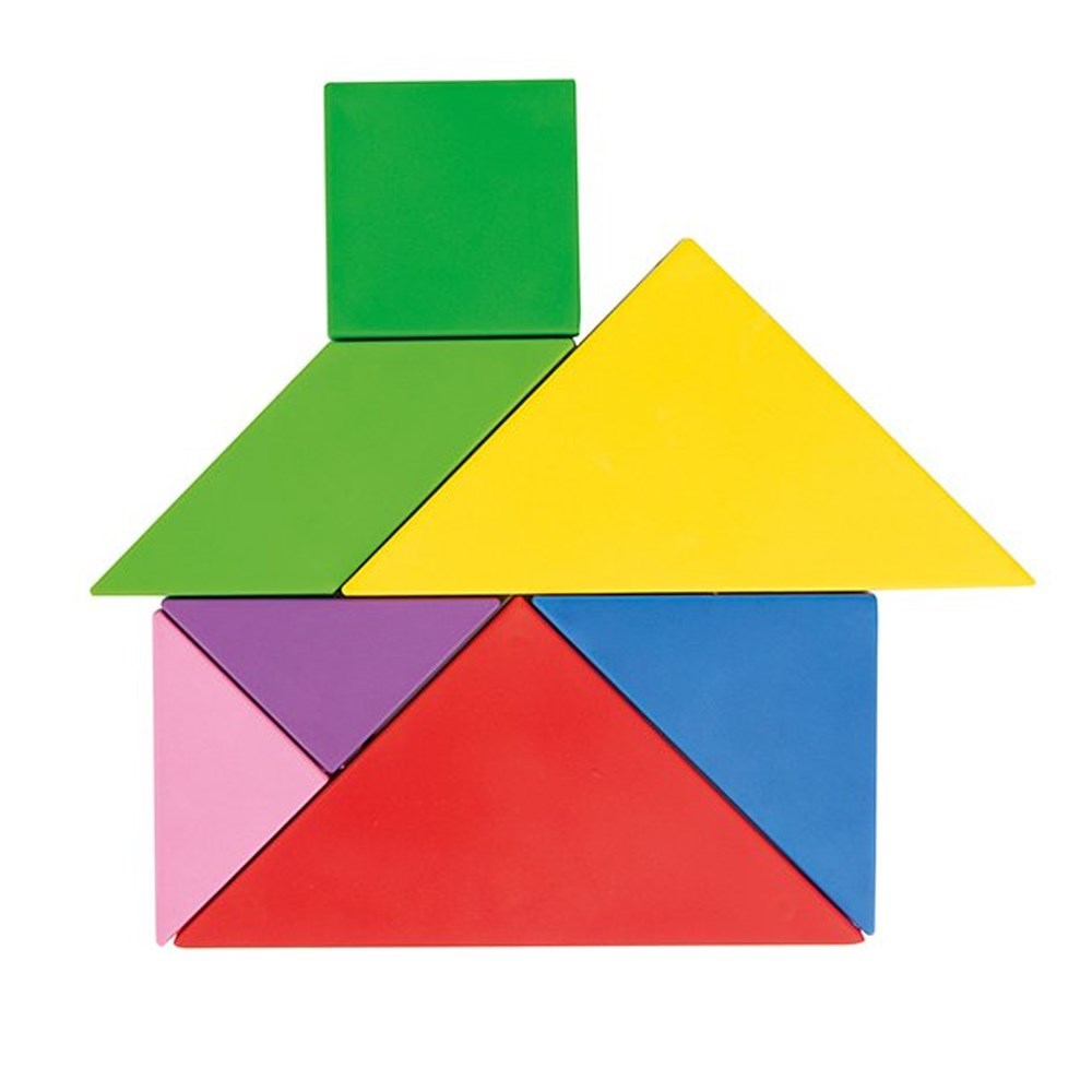 Manyetik Tangram 03569-Çocuk Puzzle