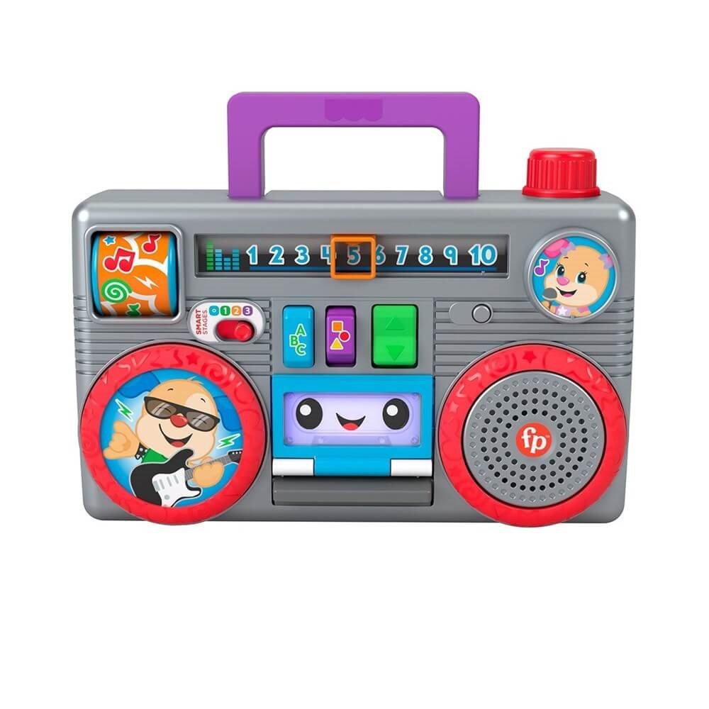 Mattel Fisher Price Lnl Eğlenceli Müzik Kutusu (Türkçe Ve İngilizce)-Eğitici Bebek Oyuncakları