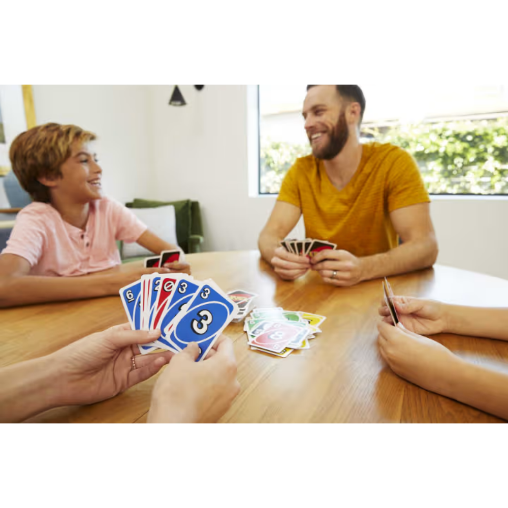 Mattel Games Uno Deluxe Kart Oyunu K0888-Yetişkin Kutu Oyunları