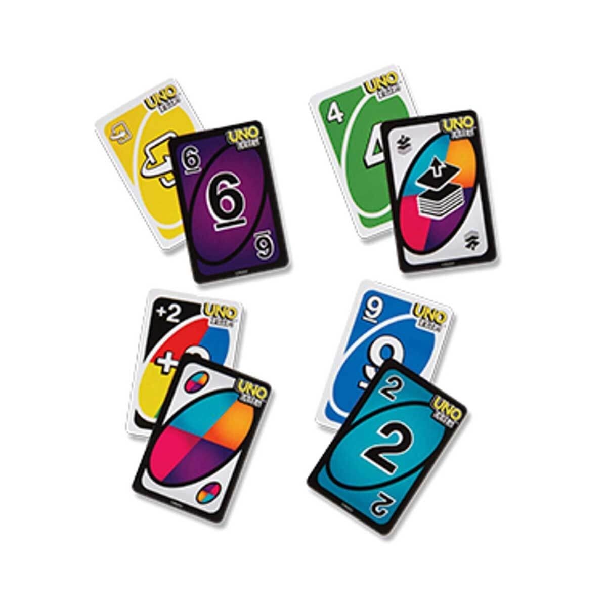 Mattel Games Uno Flip Kartlar GLH50-Yetişkin Kutu Oyunları