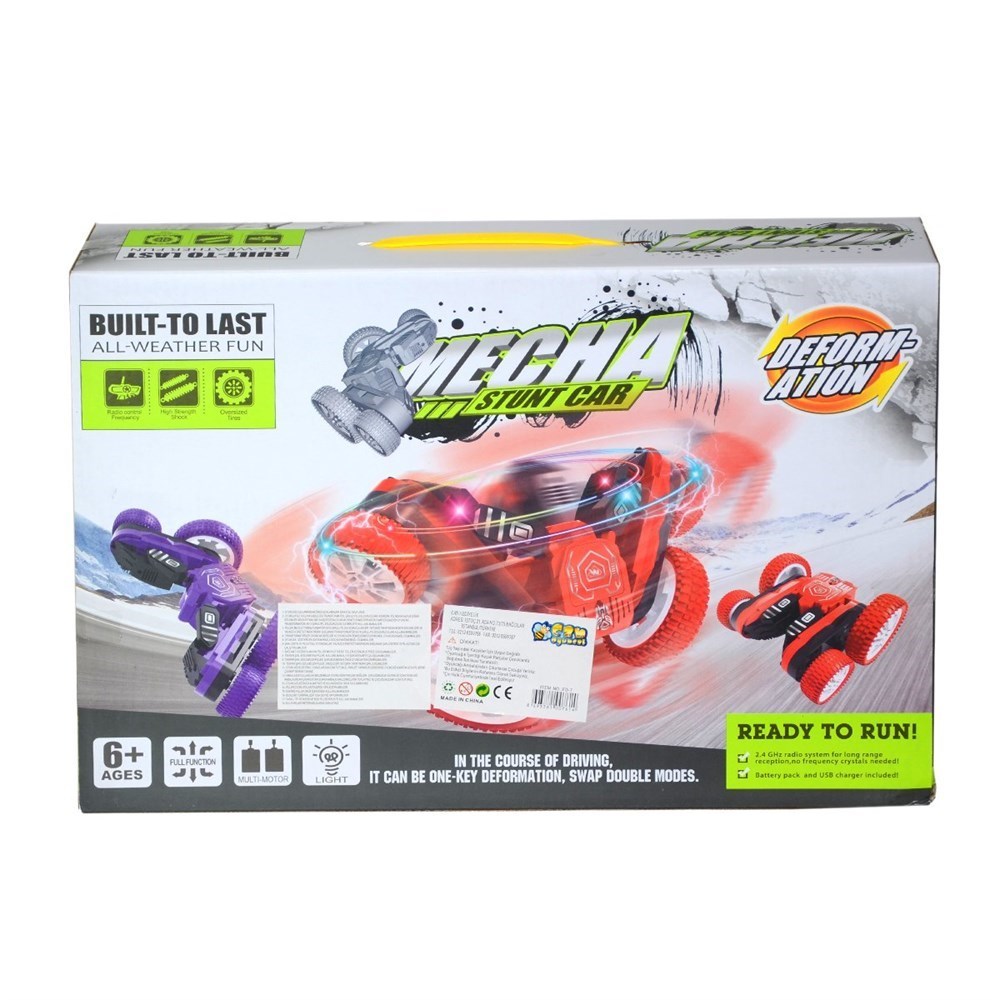 Mecha Uzaktan Kumandalı 2.4 Ghz Akrobat Araba-Kumandalı Arabalar