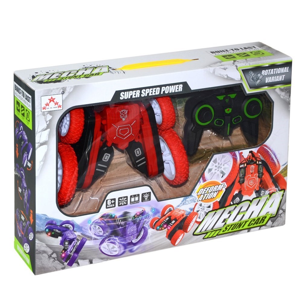 Mecha Uzaktan Kumandalı 2.4 Ghz Akrobat Araba-Kumandalı Arabalar