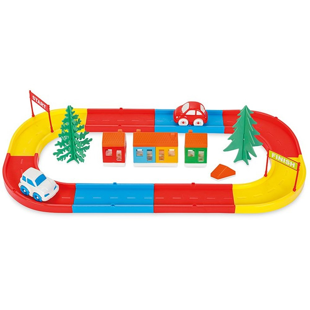 Mini Şehir Yol Seti-Erkek Oyun Setleri