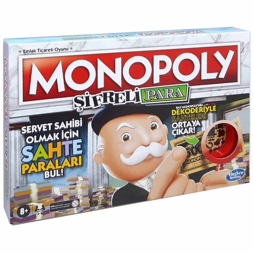 Monopoly Şifreli Para F2674-Yetişkin Kutu Oyunları