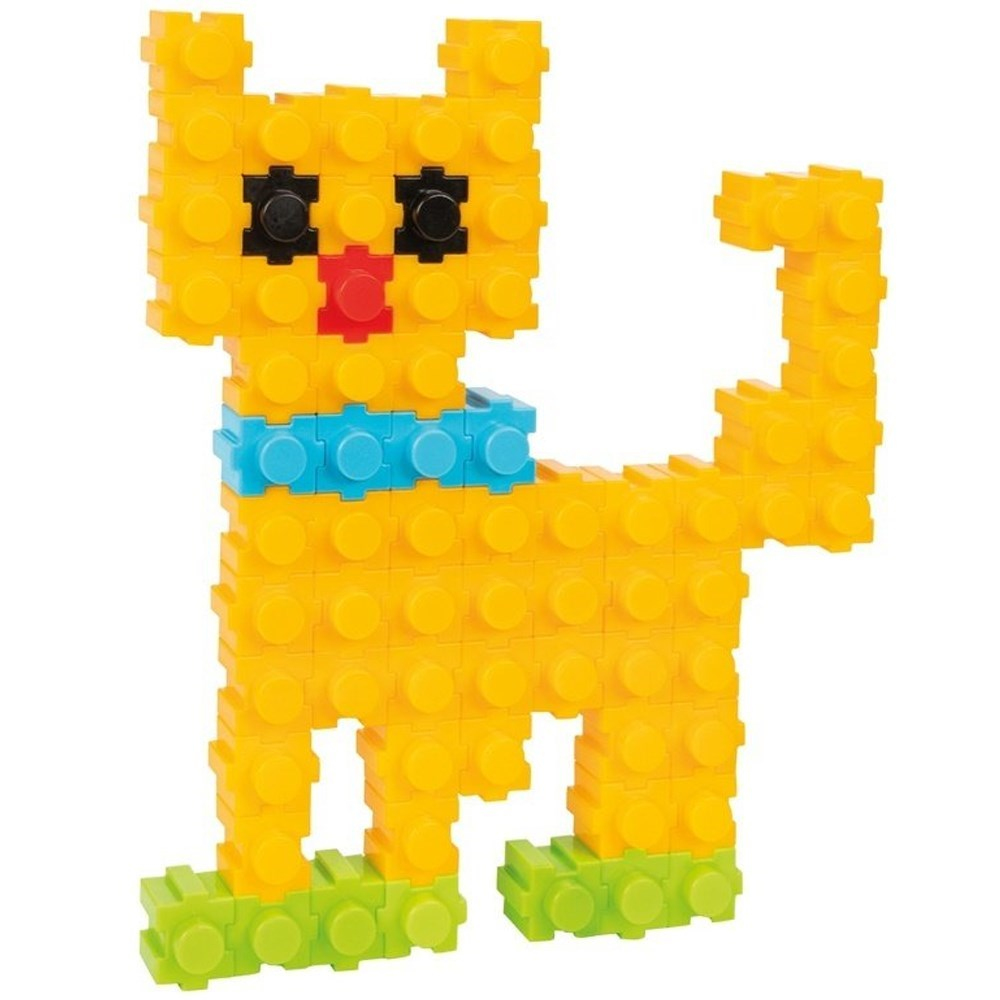 Pilsan 200 Parça Çıt Çıt Bloklar-Lego Oyuncak