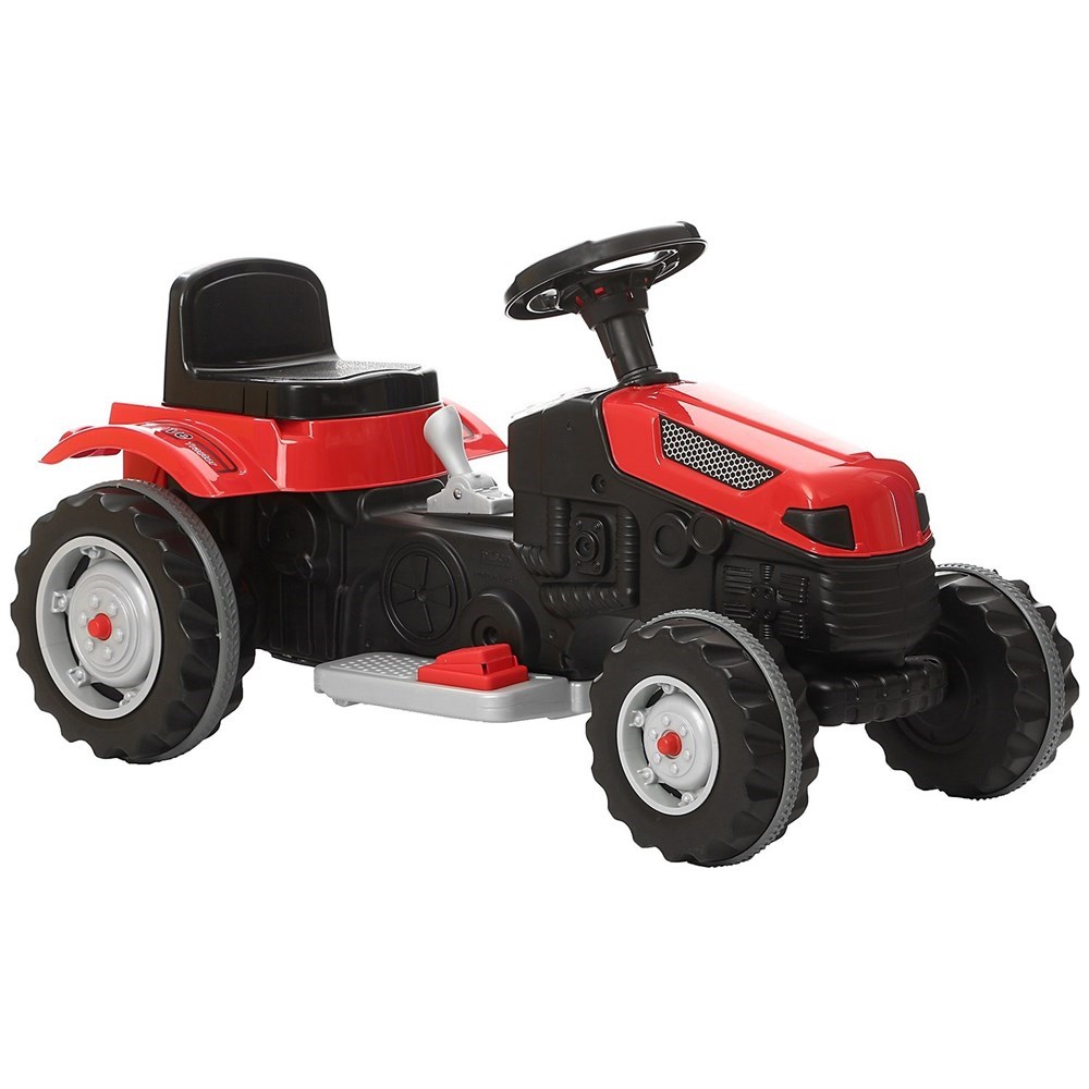 Pilsan Active Tractor 6V Akülü Traktör / Kırmızı-Akülü Arabalar