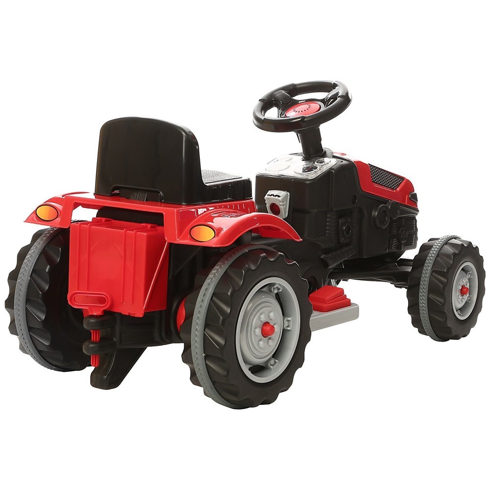 Pilsan Active Tractor 6V Akülü Traktör / Kırmızı-Akülü Arabalar