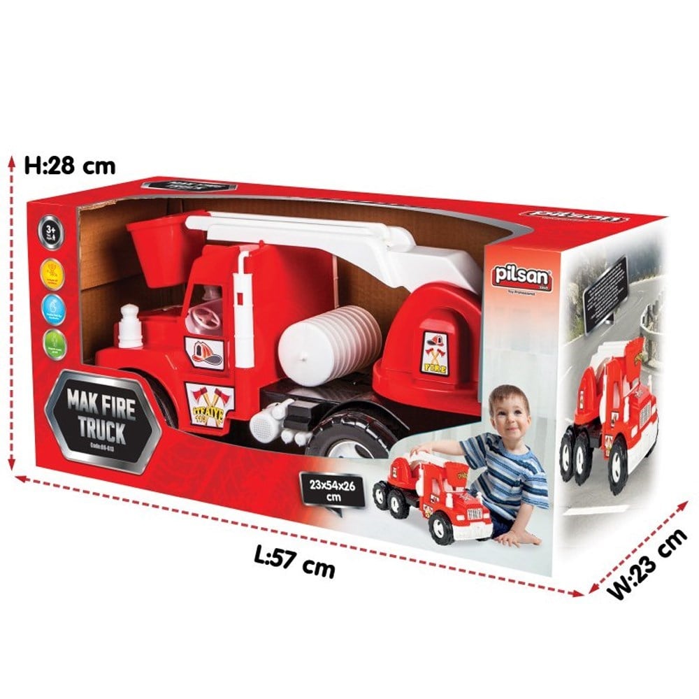 Pilsan İtfaiye Kamyonu-Oyuncak İtfaiye