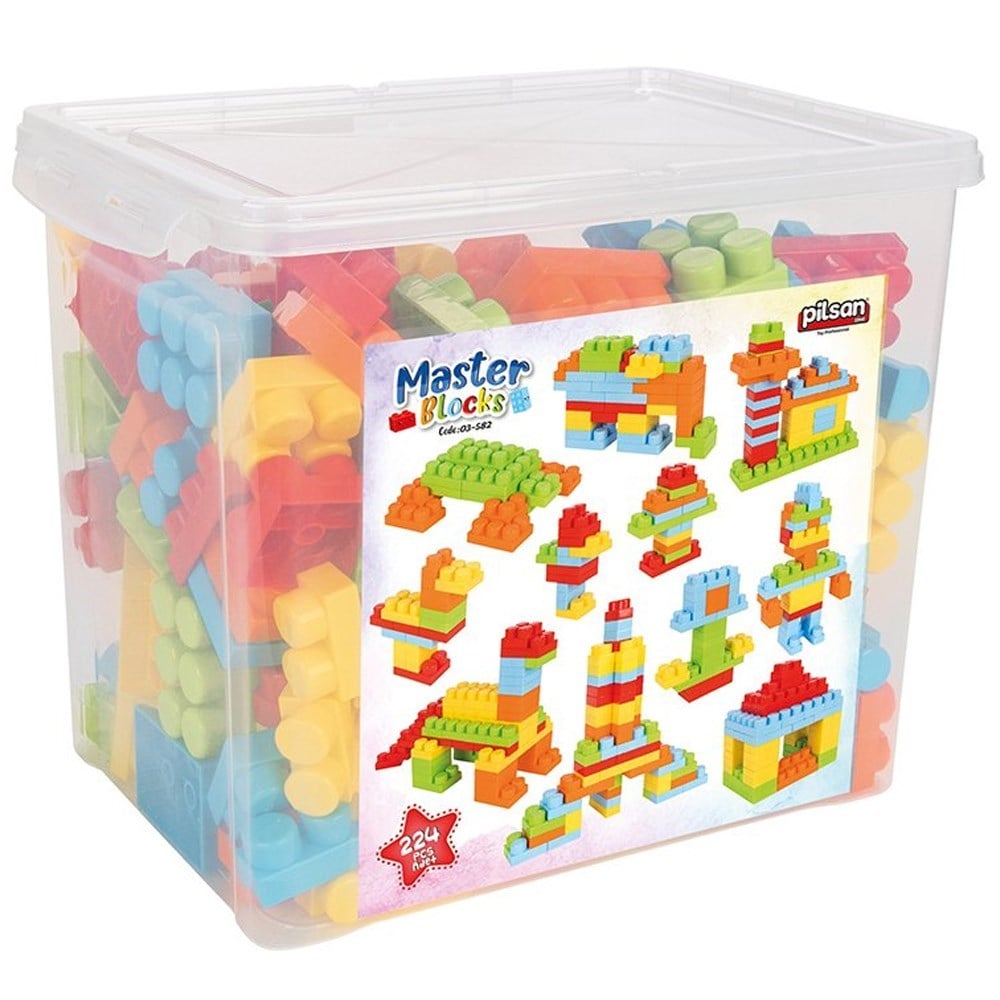 Pilsan Master Bloklar 224 Parça-Lego Oyuncak