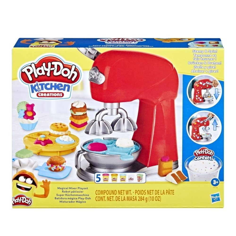 Play Doh Sihirli Mikser Oyun Seti F4718-Oyun Hamuru