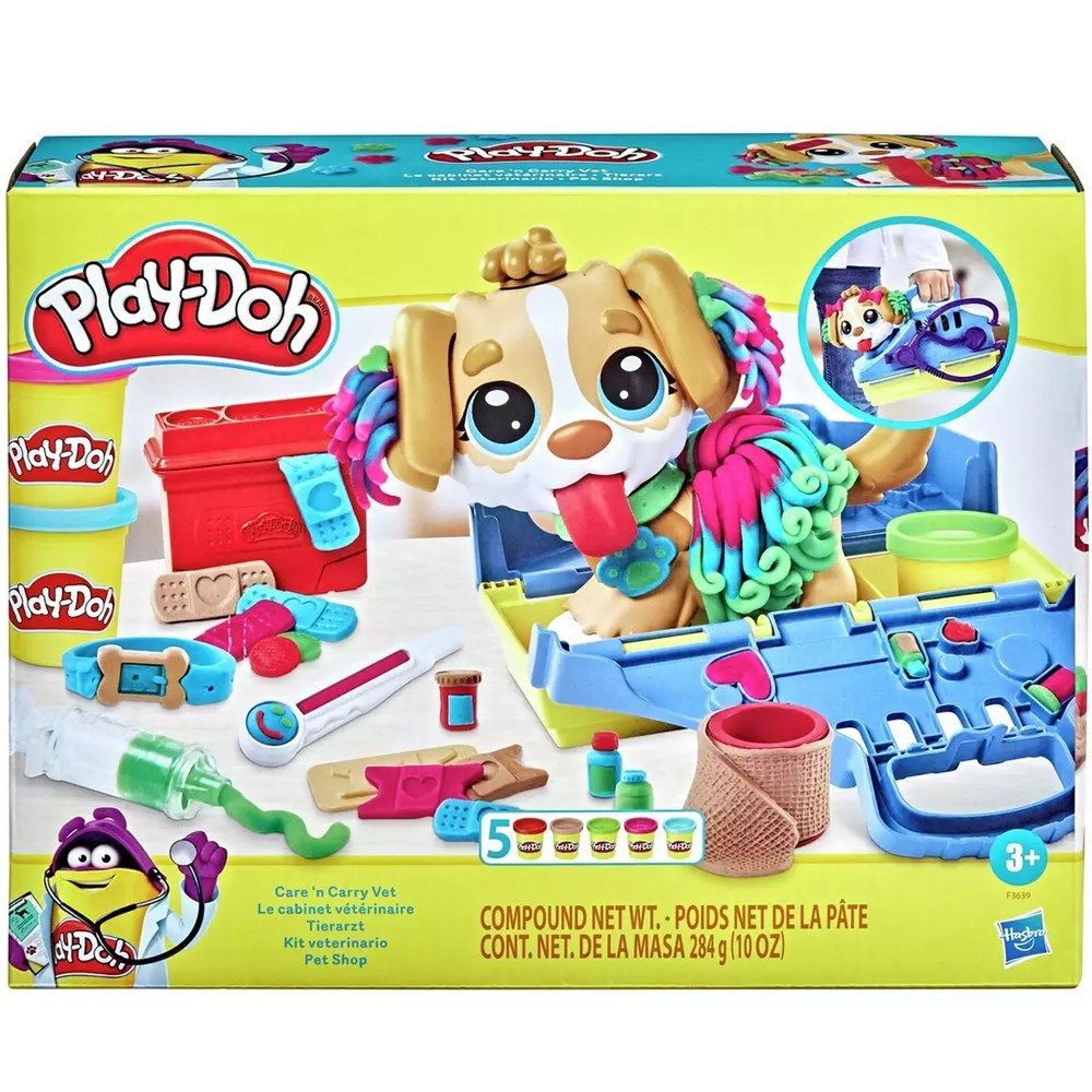 Play Doh Veteriner Seti F3639-Oyun Hamuru