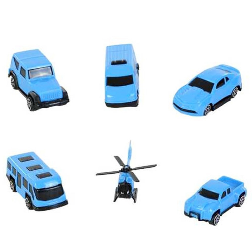 Polis Jeep 6 Mini Araç Detaylı 2007 JRK-Erkek Oyun Setleri