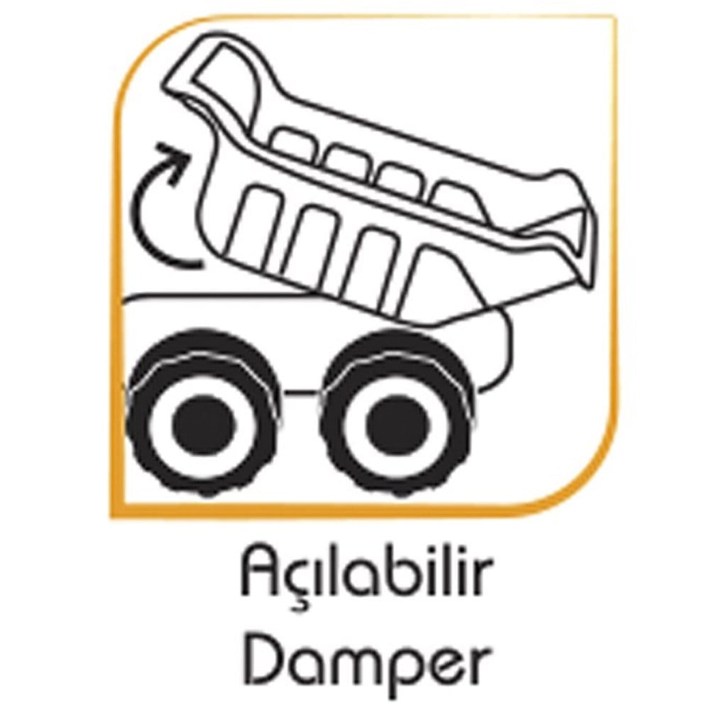 Power İş Makinalı Kamyon-Oyuncak Kamyon