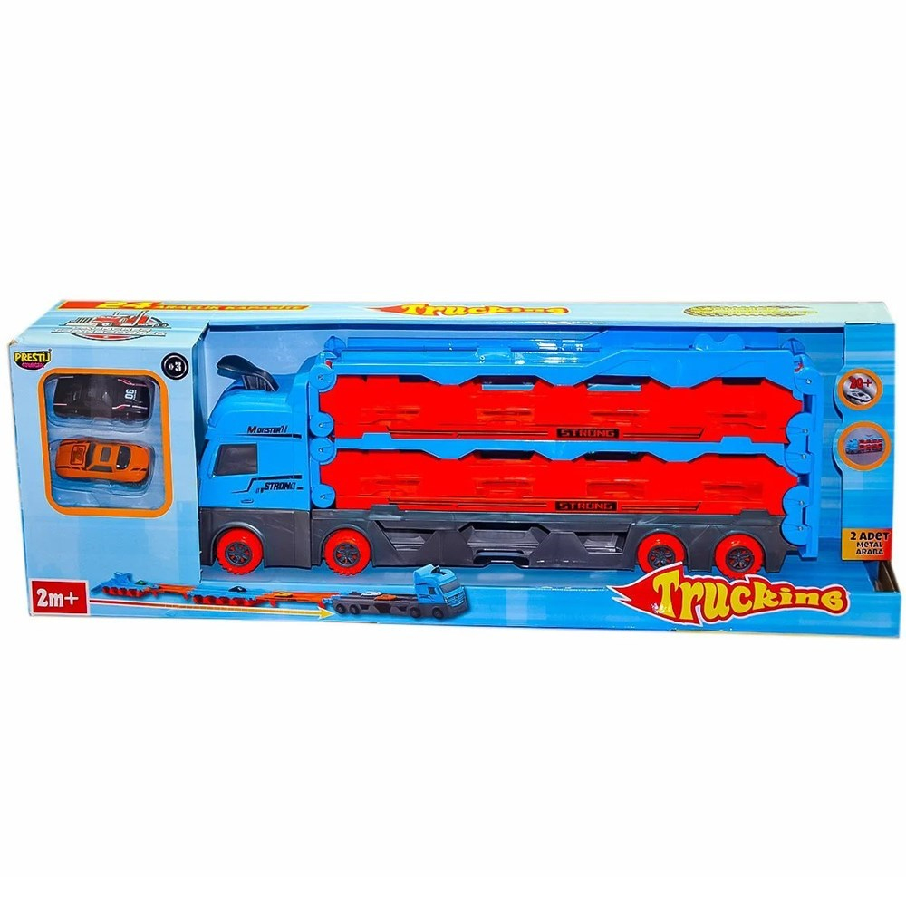 Prestij Oyuncak Yarış Pistli Tır FAB.1604-Erkek Oyun Setleri