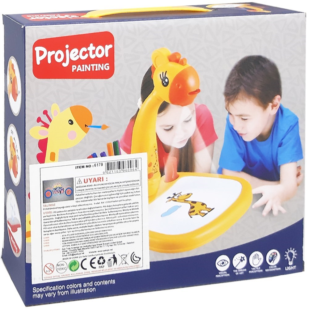 Projection Painting Machine 6178-Eğitici Oyuncaklar