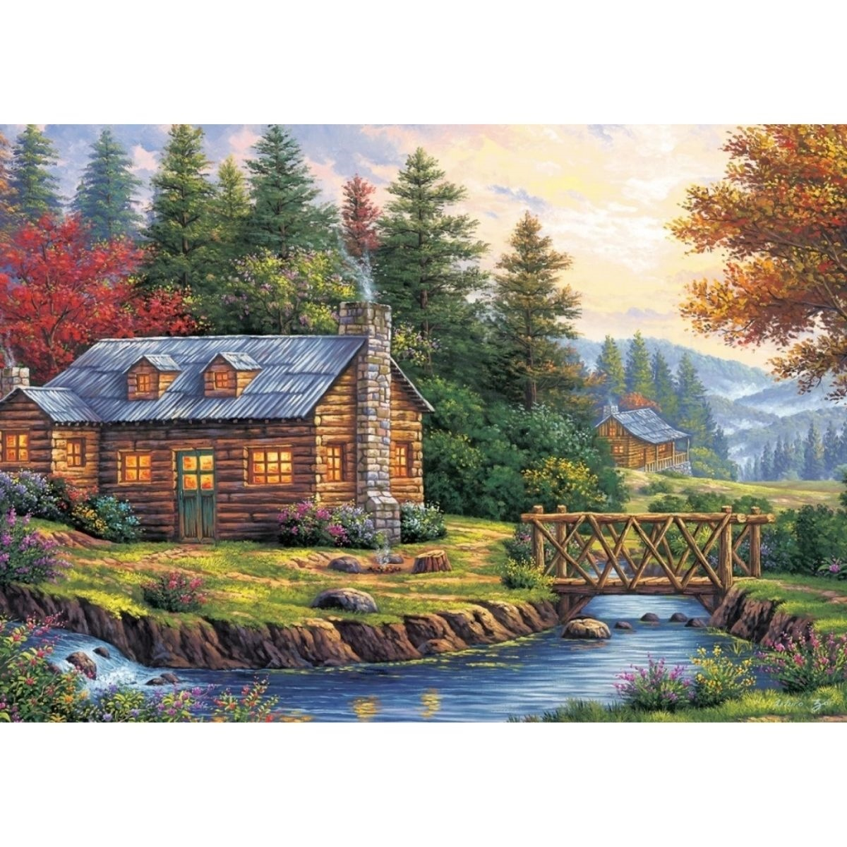 Puzzle Yükseklerde Sonbahar 260 Parça 5023-260 Parça Puzzle
