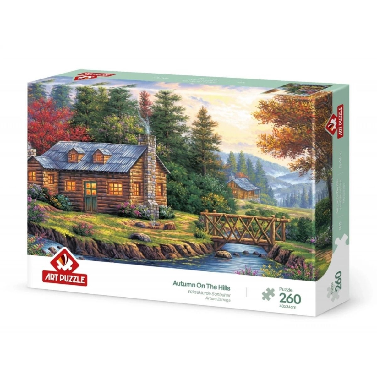 Puzzle Yükseklerde Sonbahar 260 Parça 5023-260 Parça Puzzle
