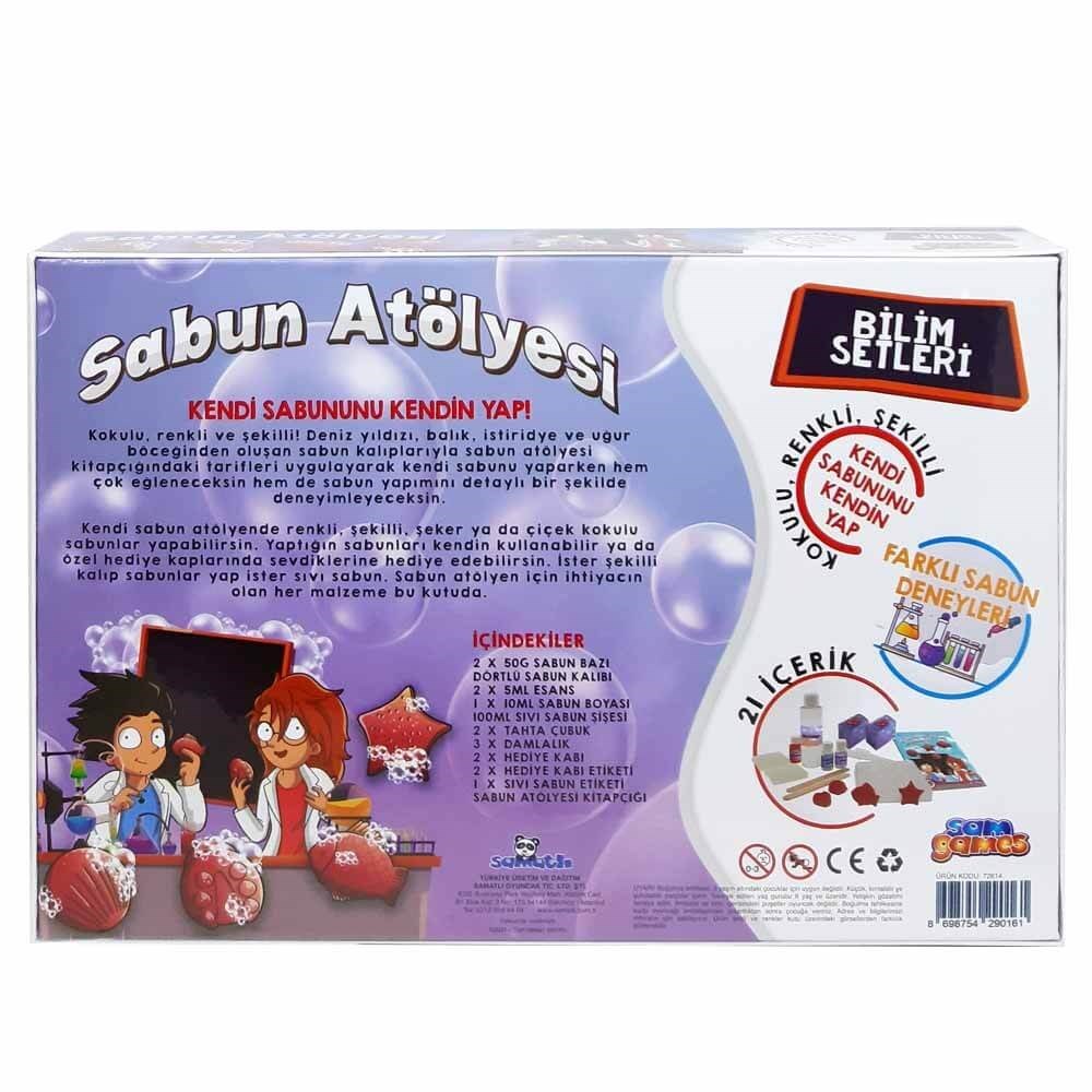 Sabun Atolyesi Bilim Oyun Seti 72614-Akıl Oyunları