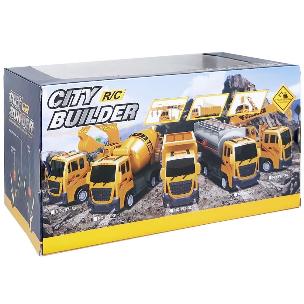 Şarjlı Beton Mikseri 24 Cm 797-31 1:16 F/F-Kumandalı İş Makineleri
