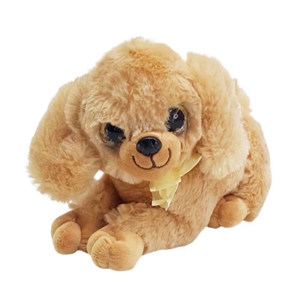 Sesli Peluş Köpek 25 cm 93636 KZL-1611001-Peluş Oyuncaklar