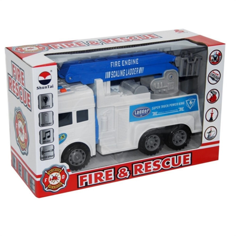 Sesli Ve Işıklı Sepetli Vinç-Oyuncak Vinç