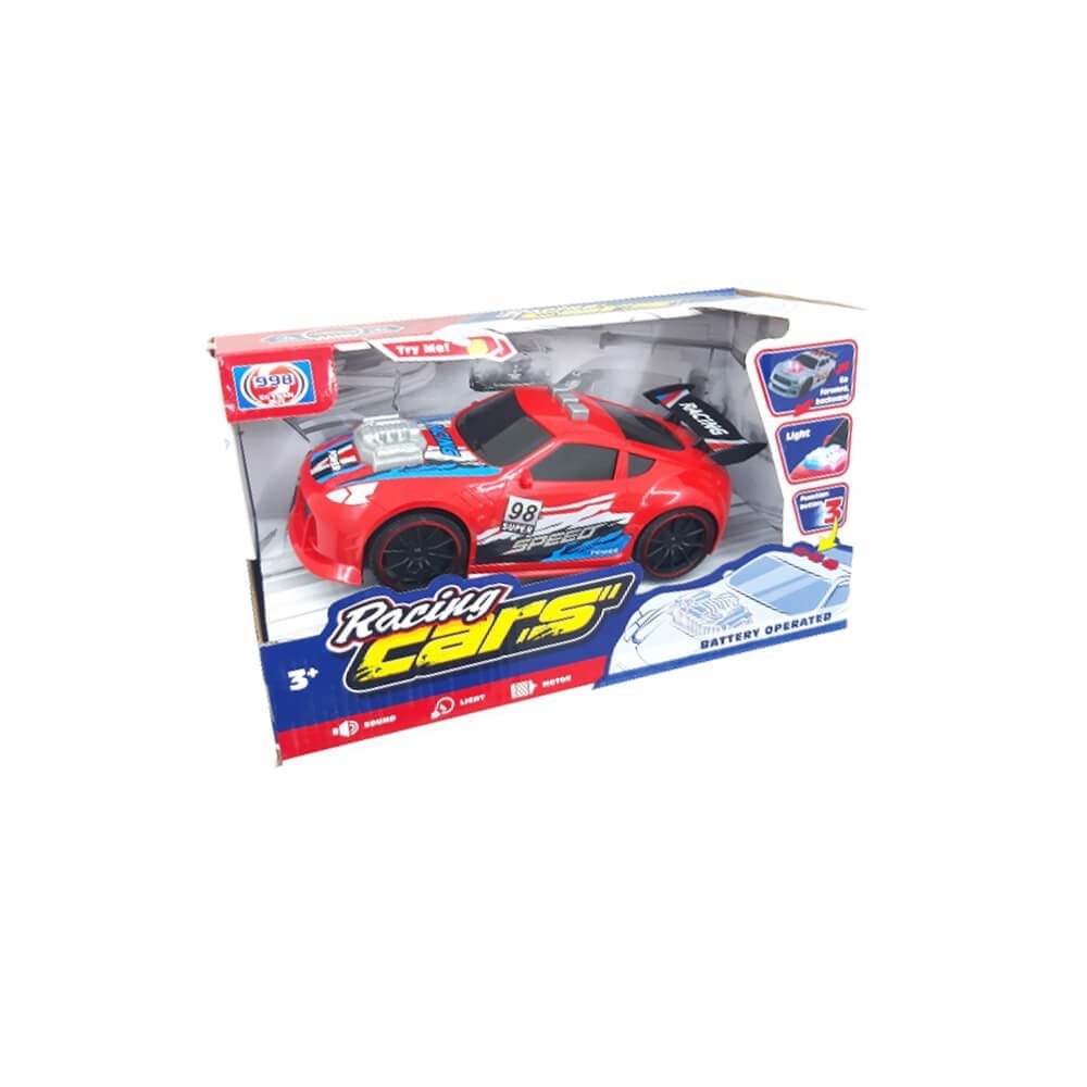 Sürtmeli Işıklı Sesli Pilli Araba-Sürtmeli Araçlar