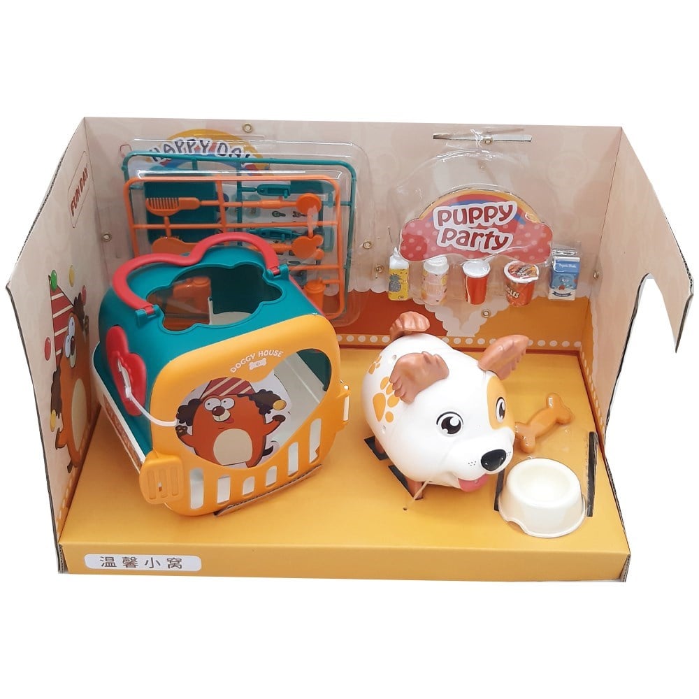 Sweet Doggy House + Dog K-1011-Erkek Oyun Setleri