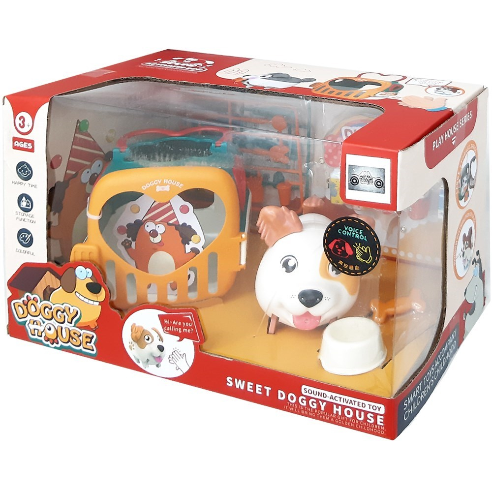 Sweet Doggy House + Dog K-1011-Erkek Oyun Setleri