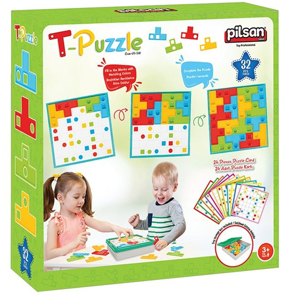 T Puzzle 32 Parça 03518-Çocuk Puzzle