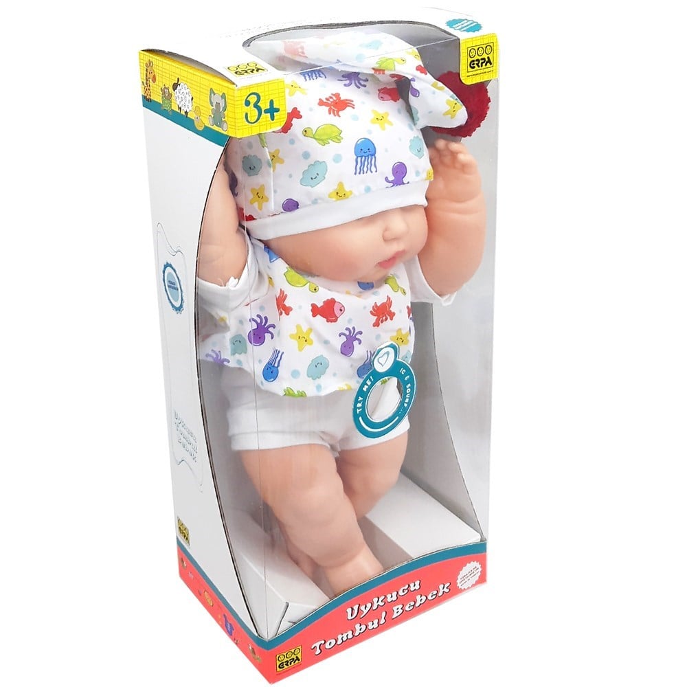 Tombul Kel Bebek Türkçe Konuşan 37 Cm 660542-Oyuncak Bebekler
