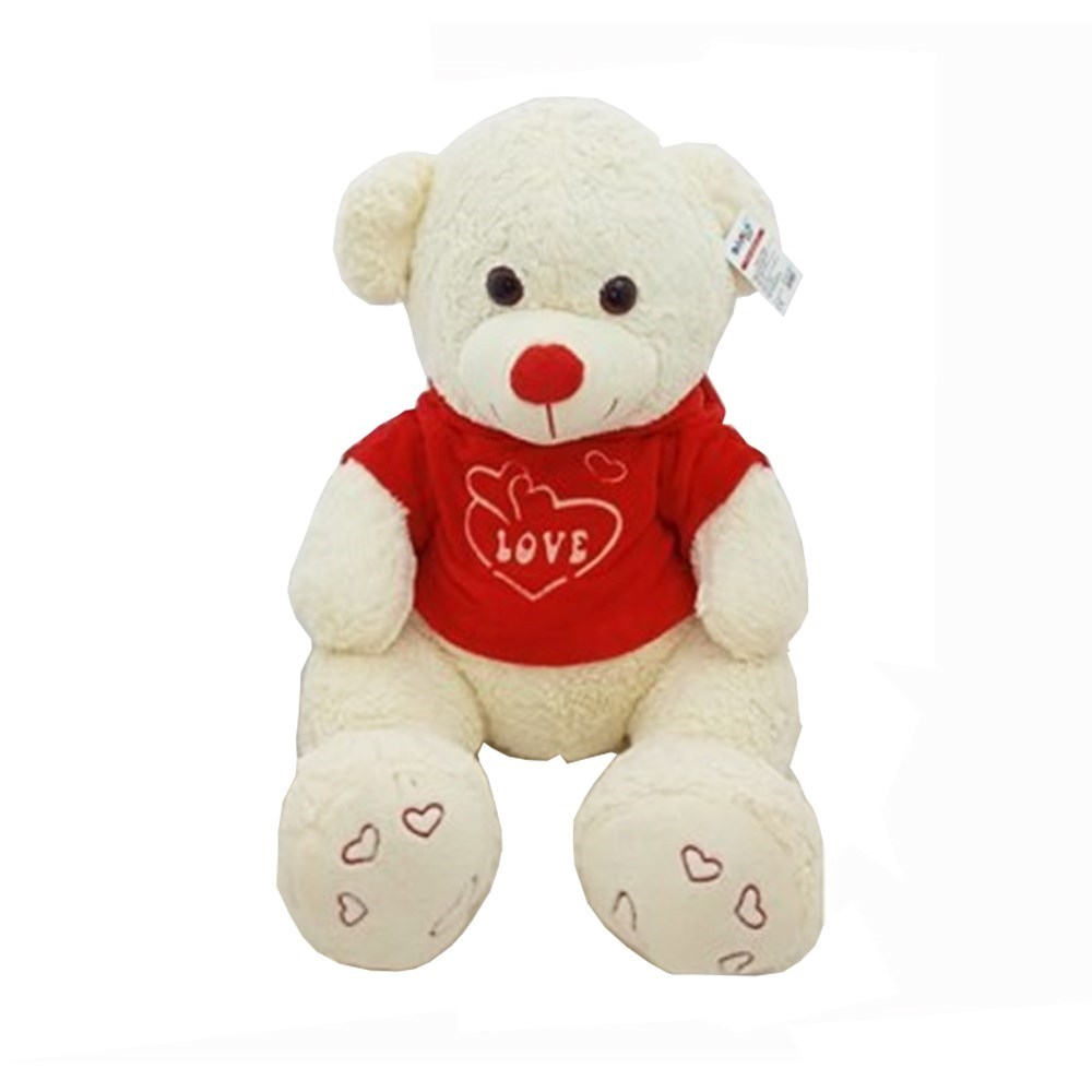 Uyaroğlu Oyuncak Kapşonlu Ayı 80 Cm-Peluş Oyuncaklar