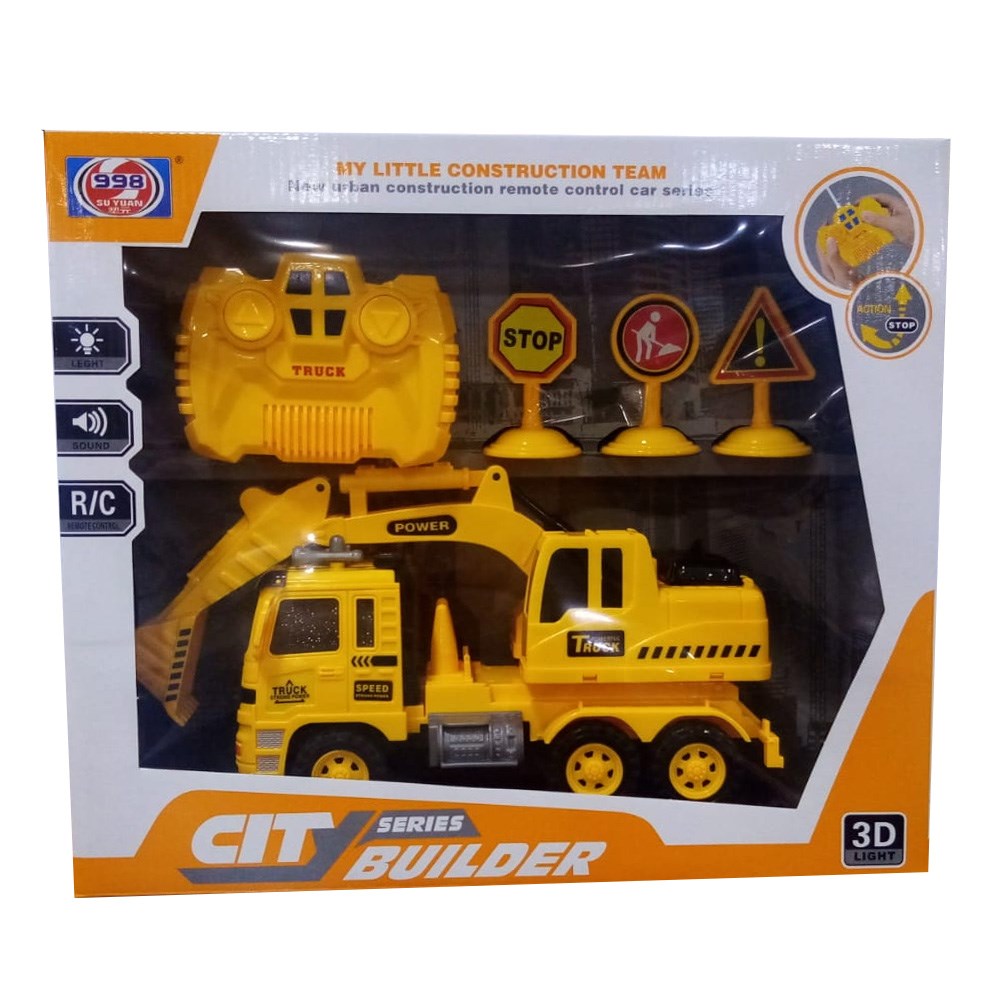 Uzaktan Kumandalı Çöp Kamyonu Seti-Oyuncak Kamyon