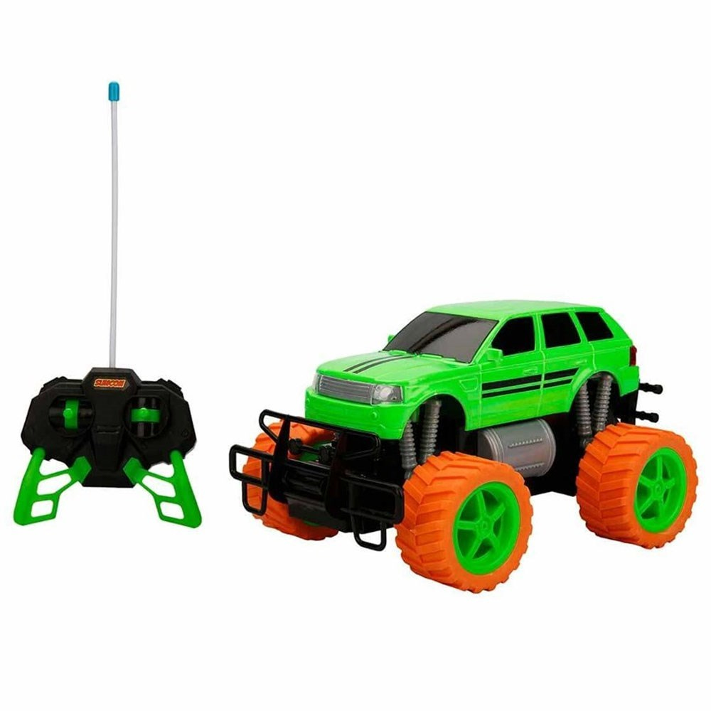 Uzaktan Kumandalı Neon Jumbo Weels USB Şarjlı Araba 80032-Kumandalı Arabalar