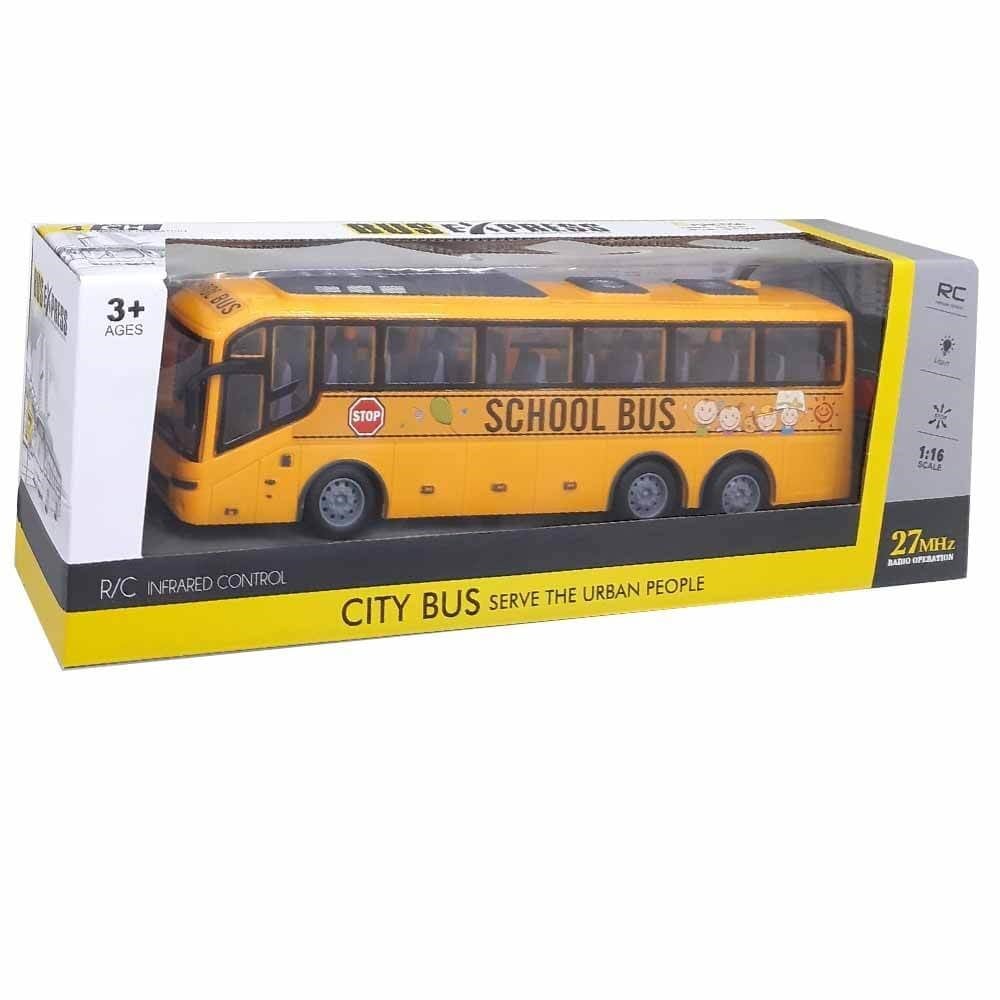 Uzaktan Kumandalı Pilli Okul Otobüsü-Kumandalı Arabalar