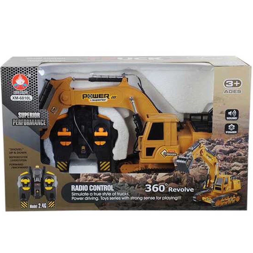 Uzaktan Kumandalı Şarjlı Kepçe XM-6810L-Kumandalı İş Makineleri