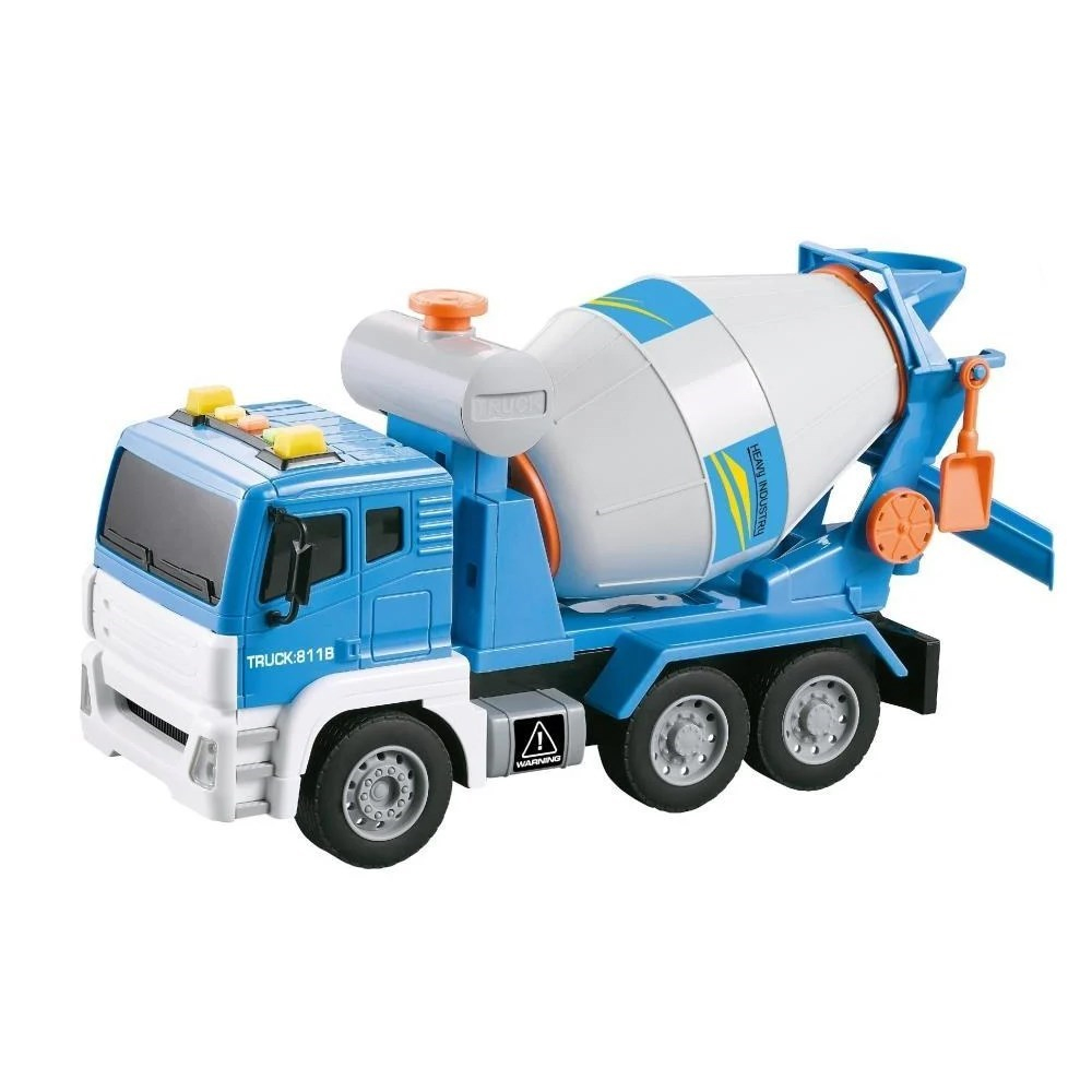 Vardem Oyuncak 1:16 Sürtmeli Sesli Işıklı Beton WY811A,WY811B-Oyuncak Kamyon