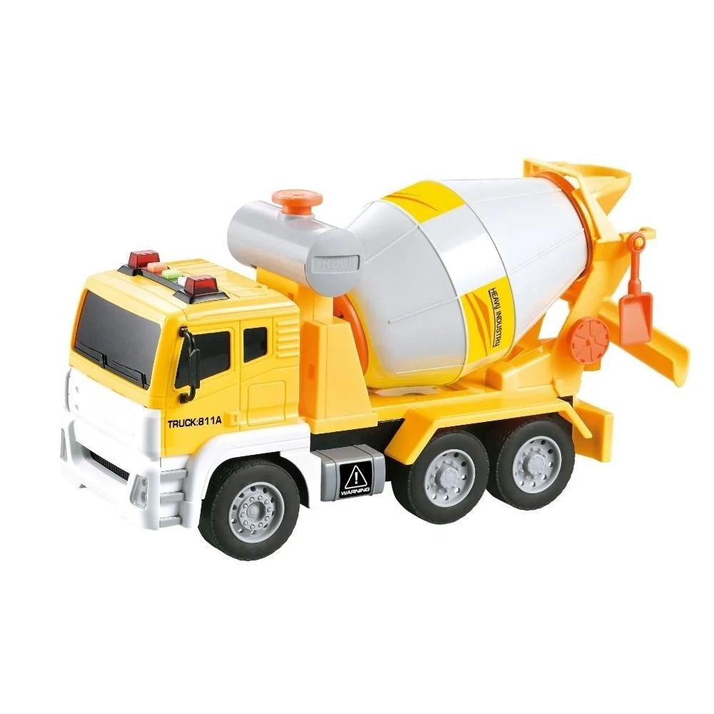 Vardem Oyuncak 1:16 Sürtmeli Sesli Işıklı Beton WY811A,WY811B-Oyuncak Kamyon