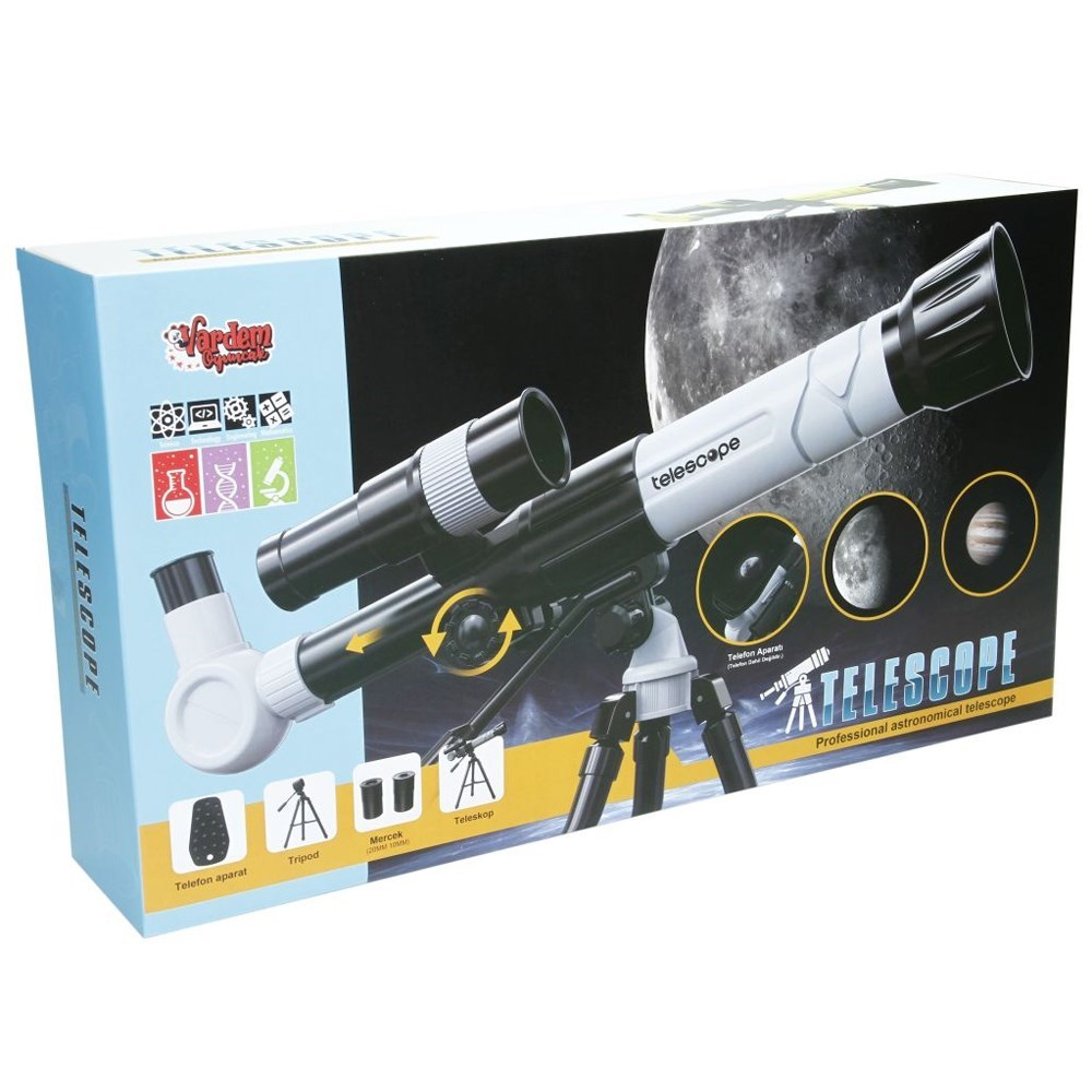 Vardem Oyuncak Telefonla Bağlanabilir Teleskop KM-1001-2-Akıl Oyunları
