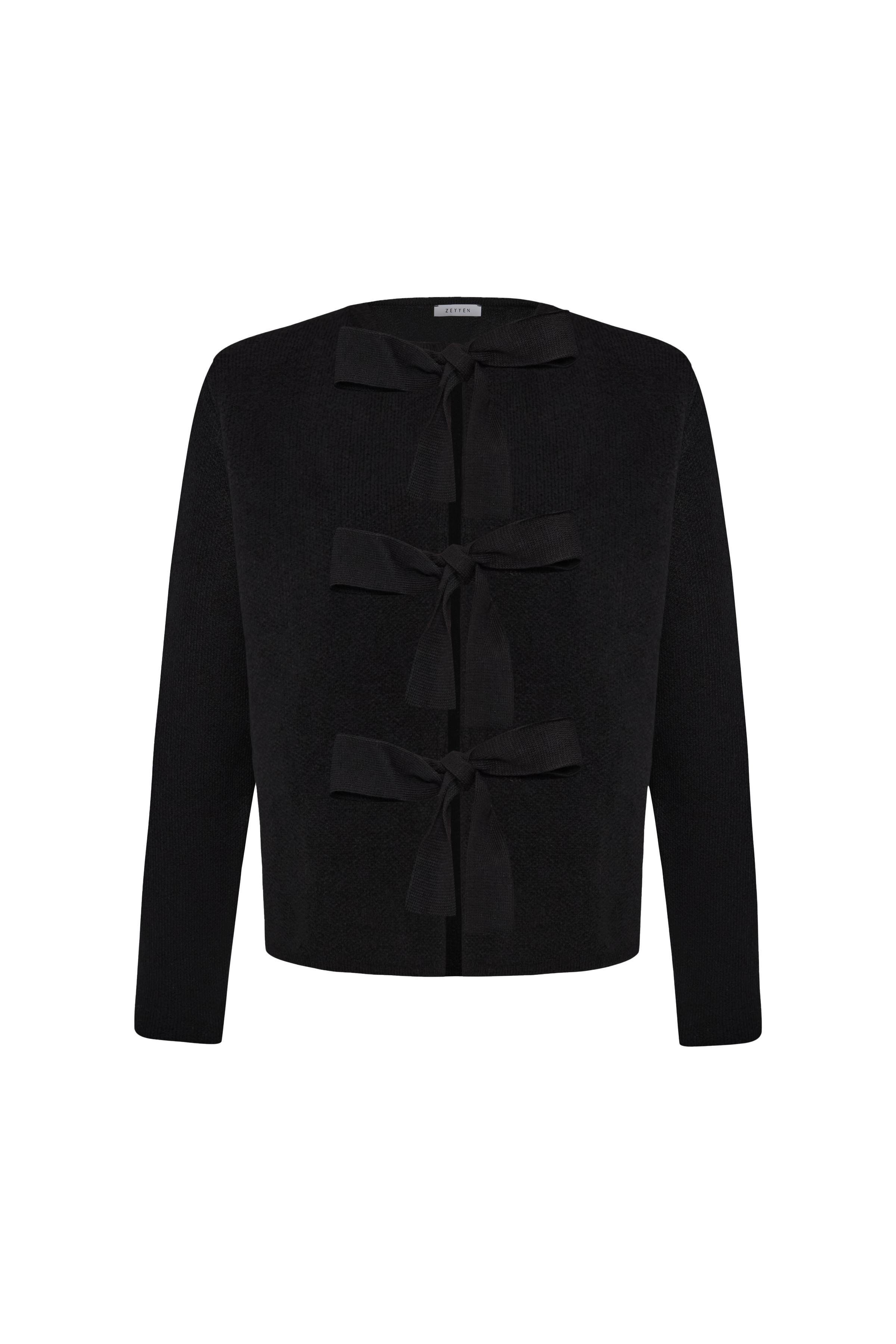FANCY TRİKO HIRKA SİYAH