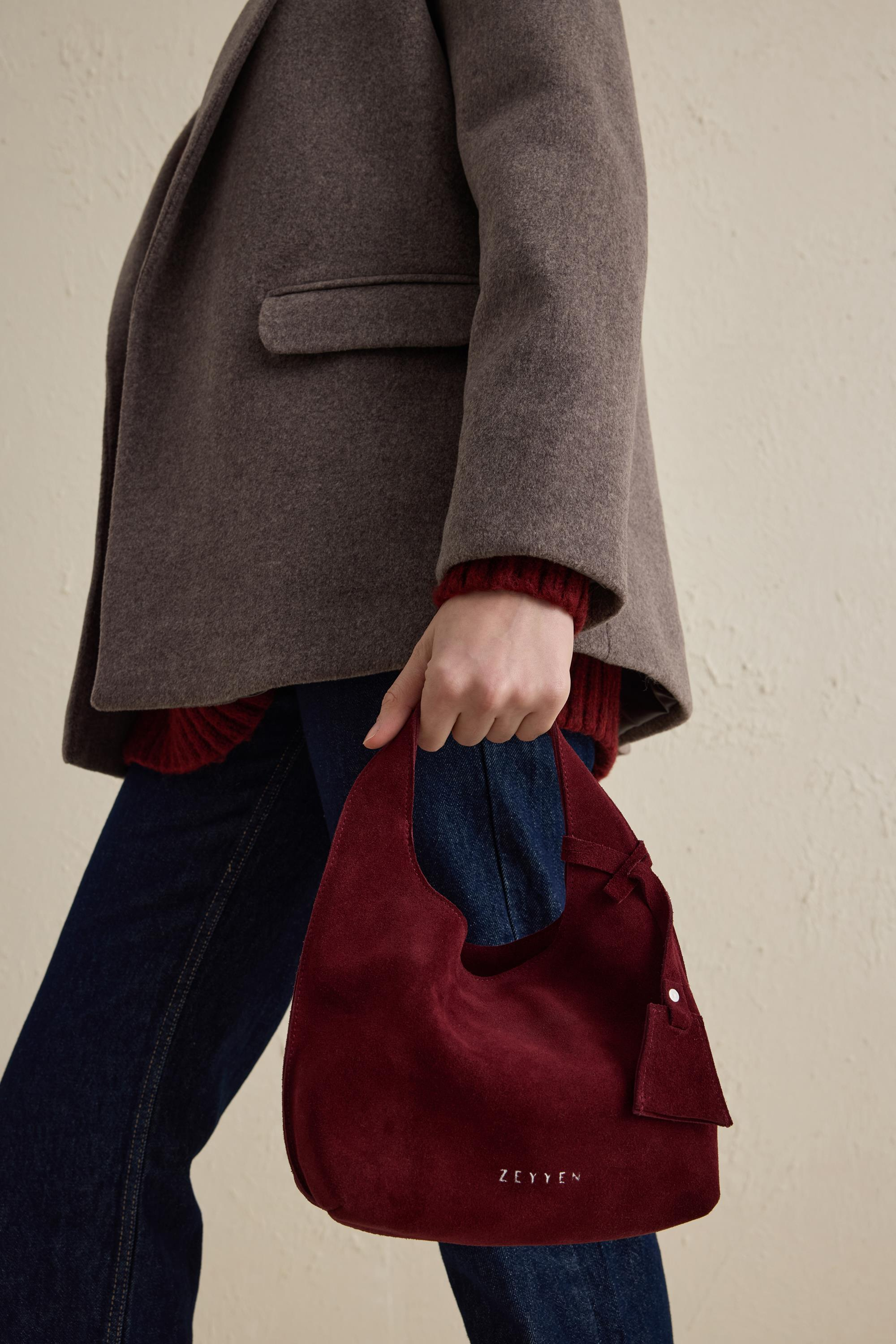 POUCHE SUEDE BAG BORDO