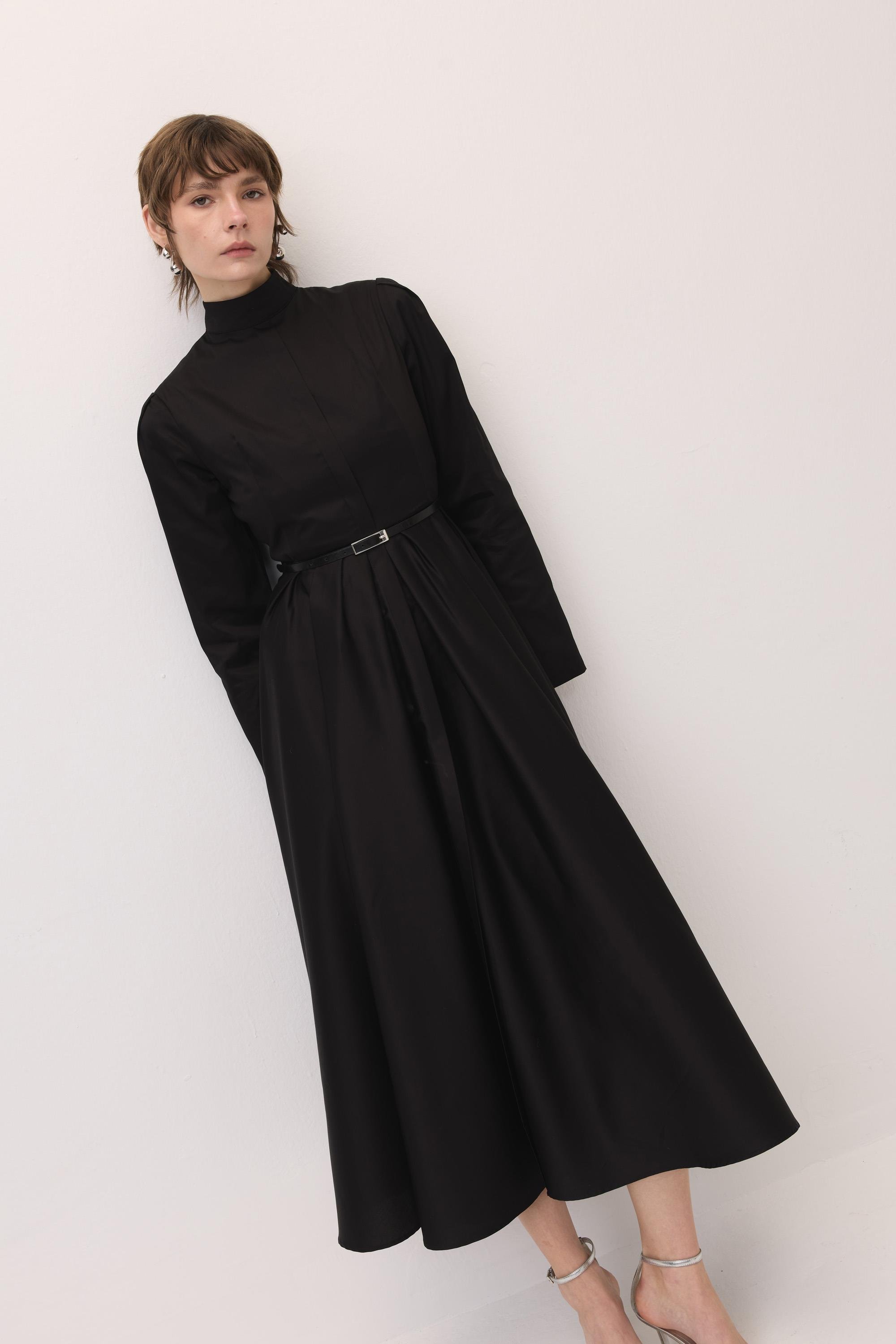 ROYALTY MAXI ELBİSE SİYAH