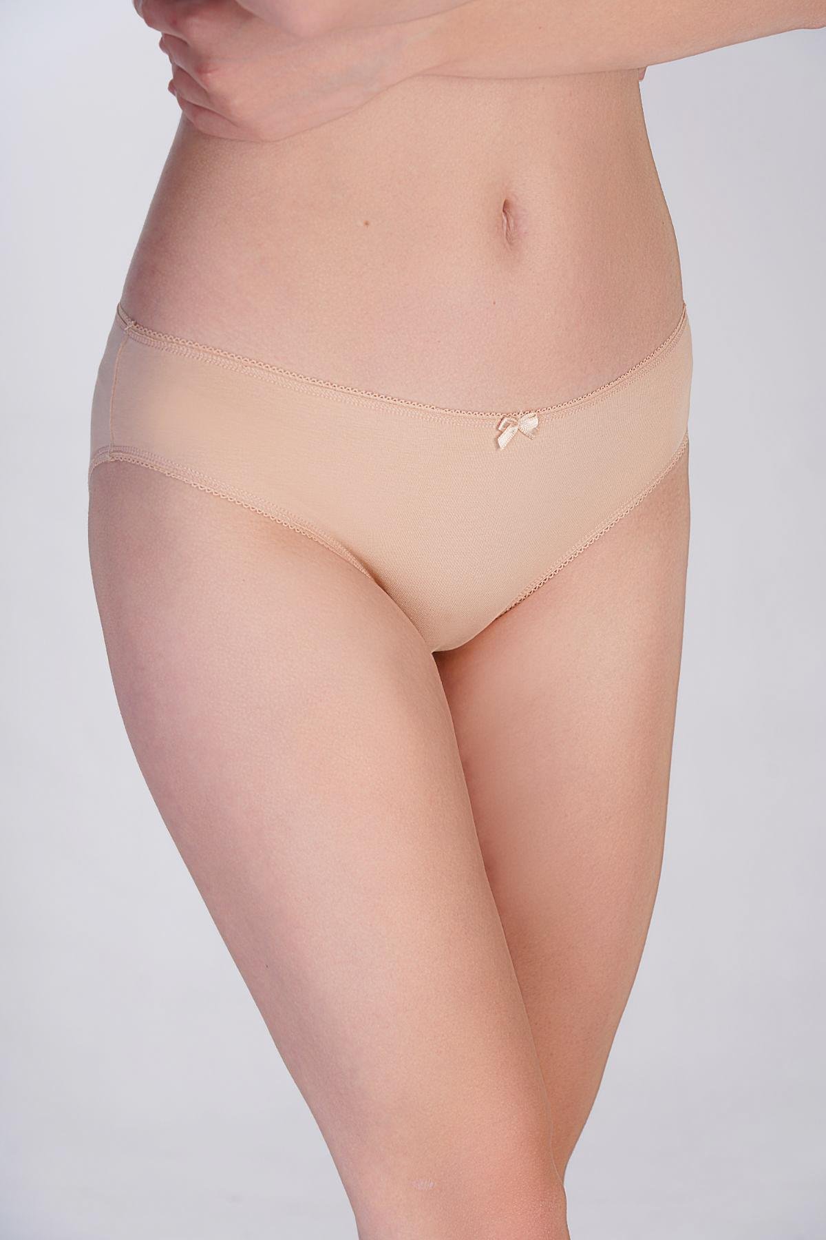 3'lü Paket Bikini Külot 5001 Çok Renkli